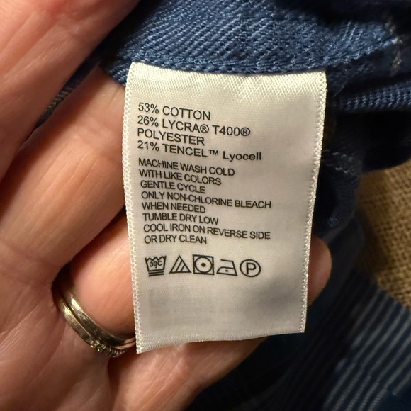 Tommy Bahama Blue Plaid Men's Shirt - Picture 5 of 6